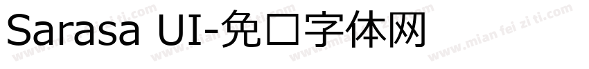 Sarasa UI字体转换